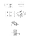 ISOLED Verbinder, wit