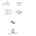 ISOLED Verbinder, wit