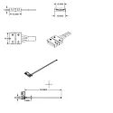ISOLED Aansluitstekker, wit
