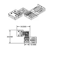 ISOLED Hoekverbinder, wit