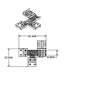 ISOLED Verbinder, wit