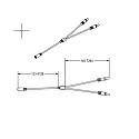 ISOLED Verdeler, wit