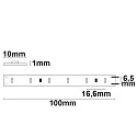 ISOLED LED CRI930-Flex strip, 24V, 9W, IP20, warm white