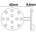 ISOLED LED lamp G4 G4 2W 240lm 4200K 120° CRI >80 