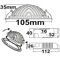 ISOLED Downlight LUNA indirect IP20, wit 