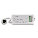 Wipe switch with sensor head, silver, wiping distance <6cm, 230V, 500VA