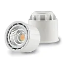 LED module Spot SUNSET „GU10“, 10W 2000-3000K 620lm 45°, CRI99, external transformer, dim-to-warm, white