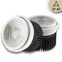 LED module AR111 Bread Light, IP40, 30W 2760lm 2516lm, 35°-50° variable, CRi >90, incl. external power supply