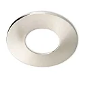 Aluminium cover for recessed spot Sys-68, round, brushed nickel