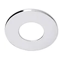 Aluminium cover for recessed spot Sys-68, round, chrome