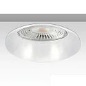 Inbouwframe rond, wit