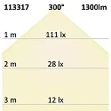 ISOLED LED buis T8 NANO+ G13 9W 1300lm 6000K 300° CRI 80 