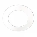 Afdekking rond, wit