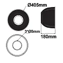 ISOLED Reflector voor FL, transparant