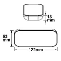 ISOLED Afstandsbediening Sys-Pro, zwart