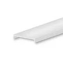 Accessory for profile SURF24(FLAT) / DIVE24(FLAT) - cover COVER18, clear, 85% translucency, 200cm