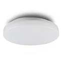 Outdoor LED ceiling / wall luminaire IP54, 24W, ColorSwitch 3000K|4000K, 2700lm 120°, white, with HF motion sensor