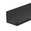 Droogbouwprofiel SCHATTENFUGE 8, zwart, geanodiseerd