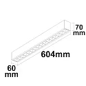 ISOLED Hangarmatuur IP20, wit 