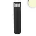 LED Bollard pole light-5, IP54, 6W 3000K 280lm, aluminium, sand black, height 70cm