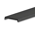 Accessory for profile SURF24(FLAT) / DIVE24(FLAT) - cover COVER33 black / matt, 25% translucency, 200cm