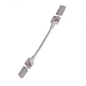 Clip-connector with cable (max. 5A) for 2-pole IP68 LED strips (with 1.2cm width and pitch >0.8cm)