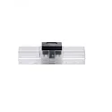 Clip-connector (max. 5A) for 2-pole IP20 LED strips (with 1cm width and pitch >0.7cm)