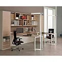 ISOLED LED Office Pro standing luminaire Up+Down, 40+40W, UGR<19, silver, neutral white, dim-control