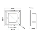 ISOLED Aanraakpaneel Sys-Pro, wit