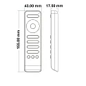 ISOLED Afstandsbediening Sys-Pro, zwart