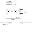 ISOLED LED stripe CRI940 MiniAMP Flexband