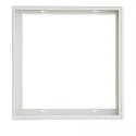 Accessory for LED panel - surface mounting frame, aluminium, white RAL 9016, panel 625 (62.5 x 62.5cm), quick mounting