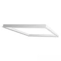Accessory for LED panel - recessed mounting frame, aluminium, white RAL 9016, panel 625 (62.5 x 62.5cm)