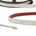 LED UV-C MiniAMP Flex strip 270nm, for surface disinfection, IP54, 12V DC, 3W, 1-sided with male plug, 58cm, white