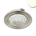 LED furniture recessed spotlight MiniAMP with lens, 12V DC, IP44, Ø 6.5cm, 4W 3000K 250lm 60°, CRI>90, fixed, dimmable