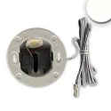 Rrecessed outdoor LED wall luminaire Sys-Wall68 MiniAMP, IP44, 24V DC, 3W 4000K 120lm 38°, dimmable, without cover