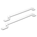 Accessory for LED panel - surface mounting bracket, aluminium, white, panel 625 (62.5 x 62.5cm)