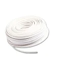 kabel H03VVH2-F 2-polig, wit