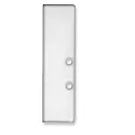 Accessory for profile HIDE BOTTOM - aluminium endcap EC94, incl. screws, black RAL 9005