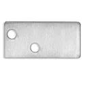 Eindkap FURNIT6 D / S, aluminium