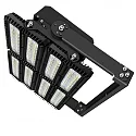 Strijklicht FLOOD 900W asymmetrisch, instelbaar IP66, zwart dimbaar