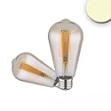 LED filament lamp VINTAGE LINE LED EDISON ST64 ST64 switchable E27 7W 720lm 2700K 360° CRI 80-89 