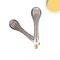 decorative filament lamp VINTAGE LINE WATERDROP switchable E27 3,8W 120lm 2200K 360° CRI >90 