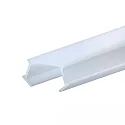 toebehoren Profiel omslag COVER54 TRANSPARENT, transparant 200cm