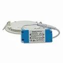 Downlight plat, rond, verblindingsvermindering