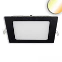 Downlight IP42, zwart dimbaar