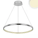 Hangarmatuur RING IP20, aluminium geborsteld 