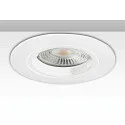 Inbouwframe GU10/MR16 rond, met lamphouder, wit