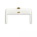 3-fase geleiderail plafondklem CLASSIC RECESSED ingebouwde Versie, wit