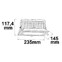 ISOLED Downlight BOX draaibaar, wit